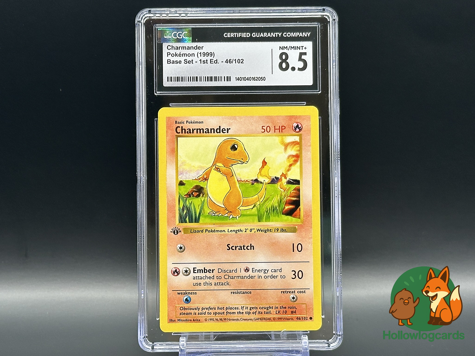 graded charmander card 9 Slot PSA Graded Card Display – PokeDreamer