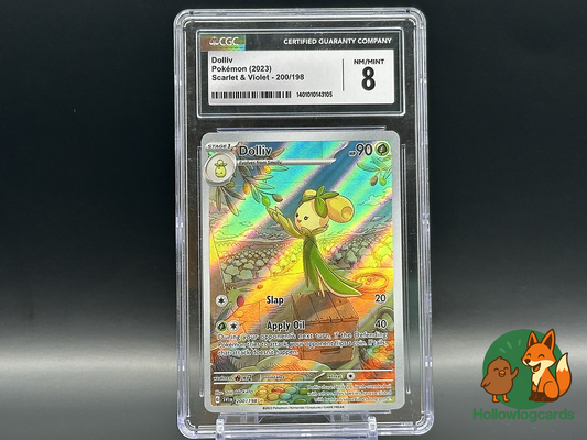 Graded Dolliv (200/198) - Illustration Rare - Holo - CGC 8