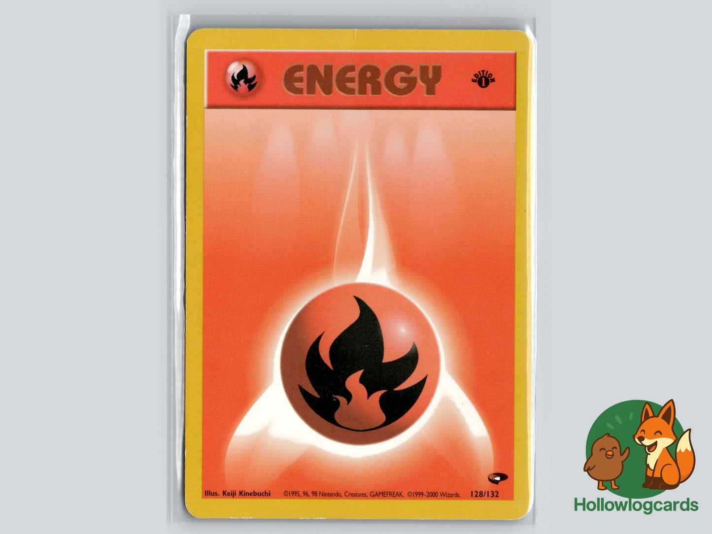 1st Edition - Fire Energy - Gym Challenge [128/132] - WOTC - Kinebuchi