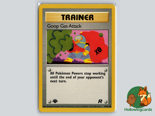 1st Edition - Goop Gas Attack - Team Rocket [78/82] - WOTC - Ikuzuki