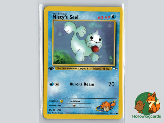 1st Edition - Mistys Seel - Gym Heroes [84/132] - WOTC - Nishida