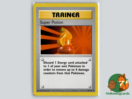 Super potion - Shadowless Base Set 90/102 - WOTC