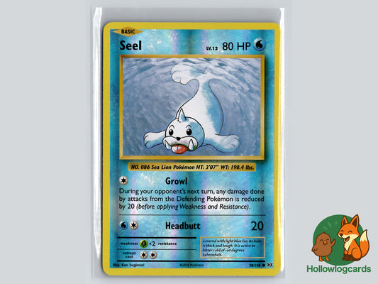 Seel (28/108) - Evolutions - Reverse Holo XY - MidEra