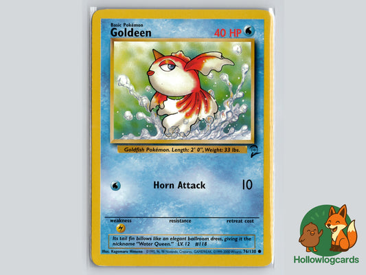 Goldeen (76/130) - Base Set 2 - WOTC