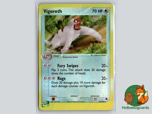 Vigoroth - HOLO EX Ruby & Sapphire 47/109 - MidEra - E-Reader - Himeno