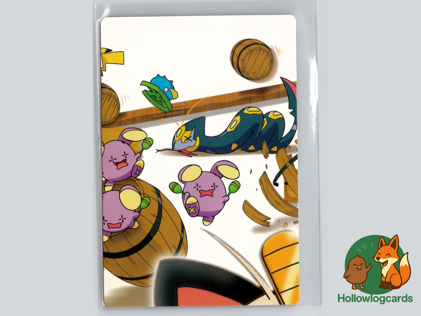 Pikachu Adventure Card No.029 2003 Carddass - Mudkip Torchic treeko - Bandai - Japanese