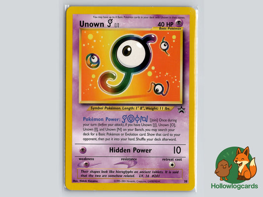 Unown J - Promo [38] - WOTC - Kazama