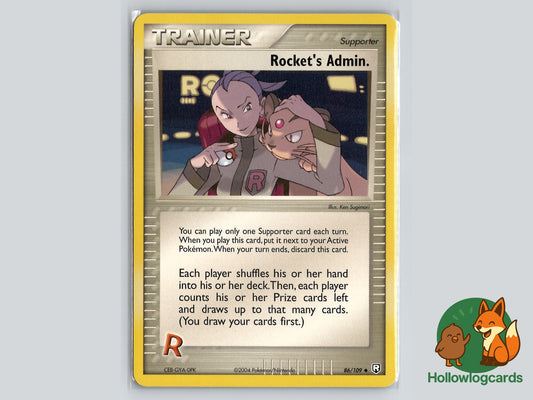 Rockets Admin (Persian) (86/109) - Team Rocket Returns - MidEra