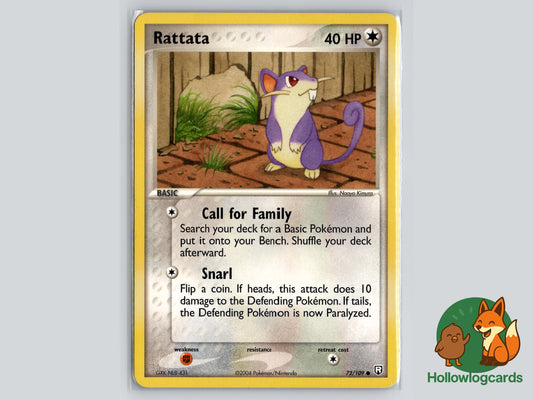Rattata (72/109) - Team Rocket Returns - MidEra