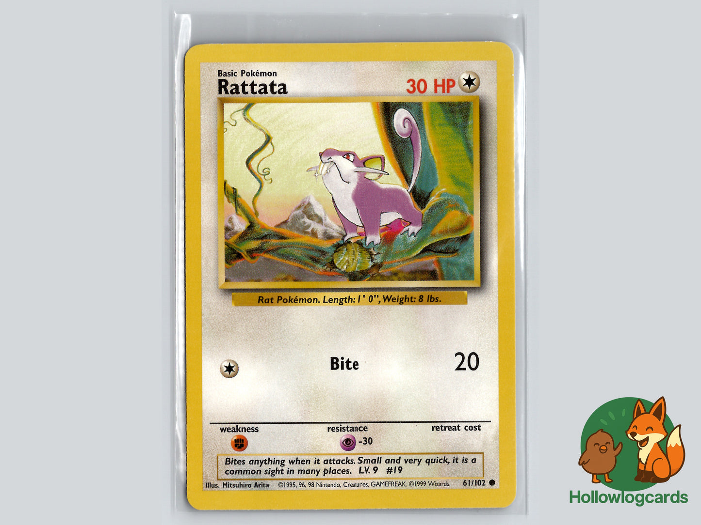 Rattata - Base Set [61/102] - WOTC - Arita