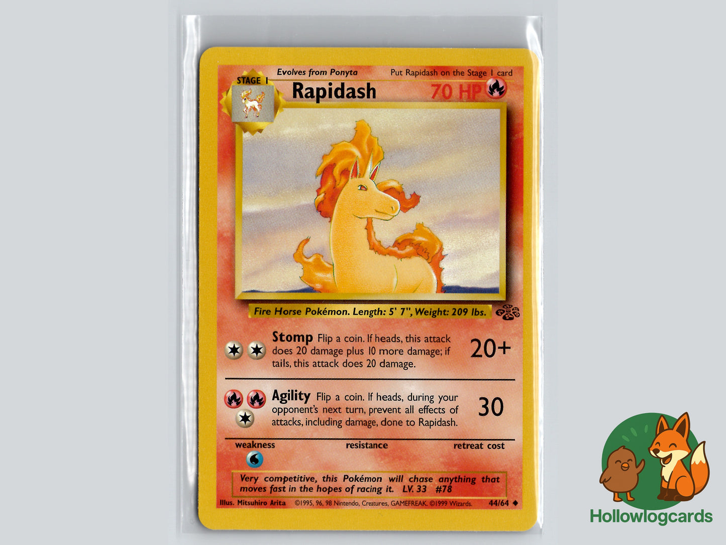 Rapidash - Jungle 44/64 - WOTC