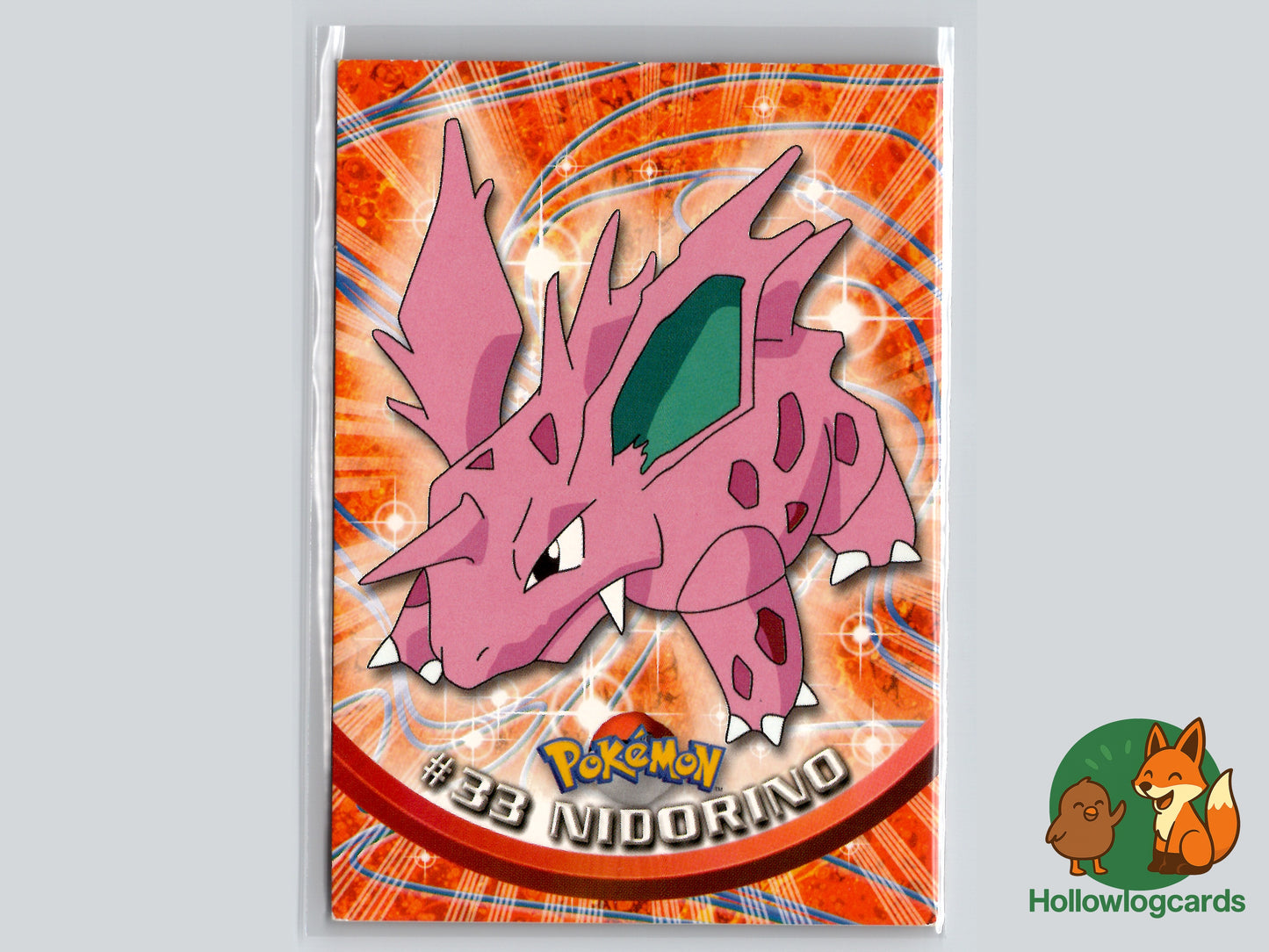 Nidorino - #33 - Topps