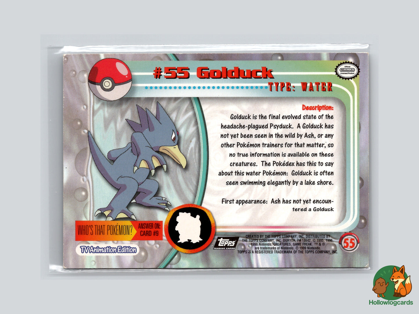 Golduck - #55 - Topps