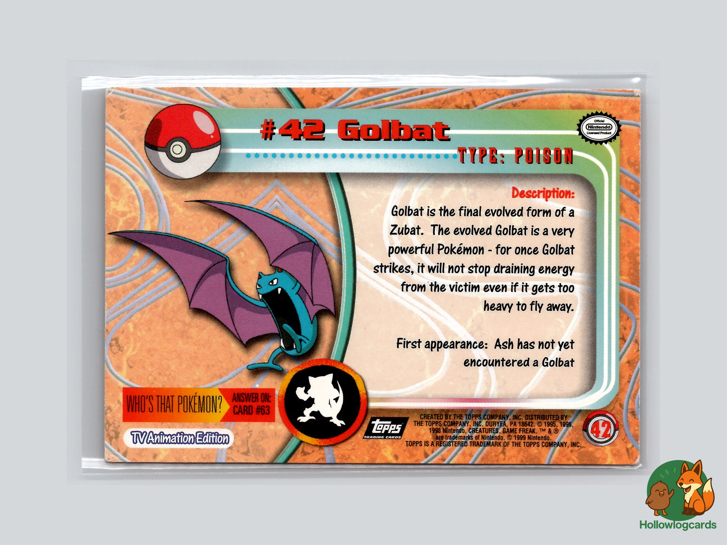 Golbat - #42 - Topps
