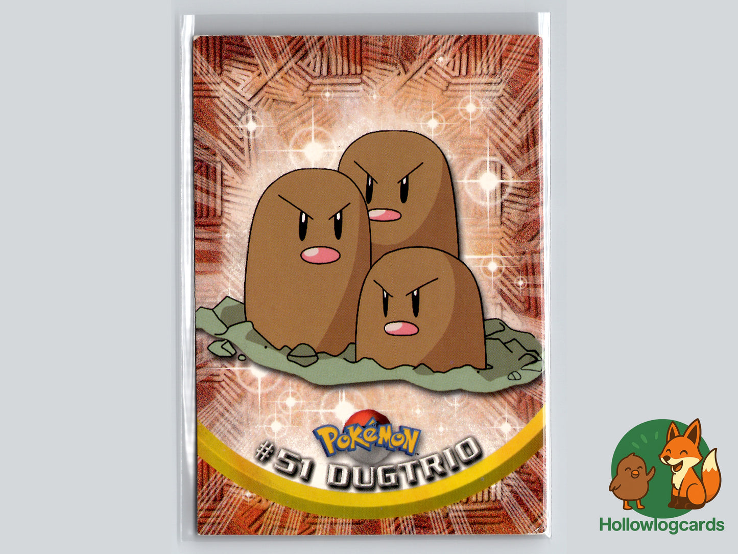 Dugtrio - #51 - Topps