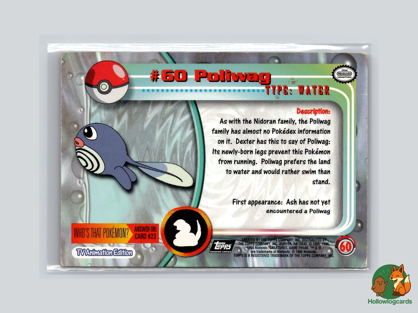 Poliwag - #60 - Topps