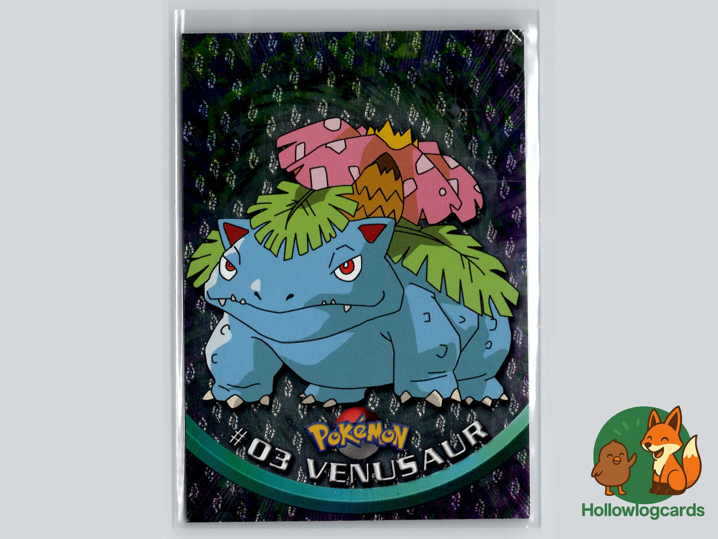 Venusaur - #03 - Topps Chrome Diamond Holo