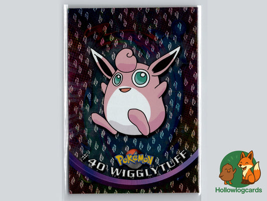Wigglytuff - Diamond Glass Chrome Holo  - 40 - Topps
