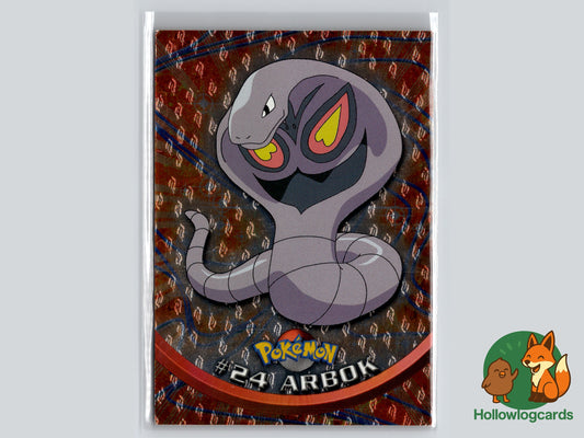 Arbok - DIAMOND GLASS HOLO [24] - Topps - 1999 - Vintage