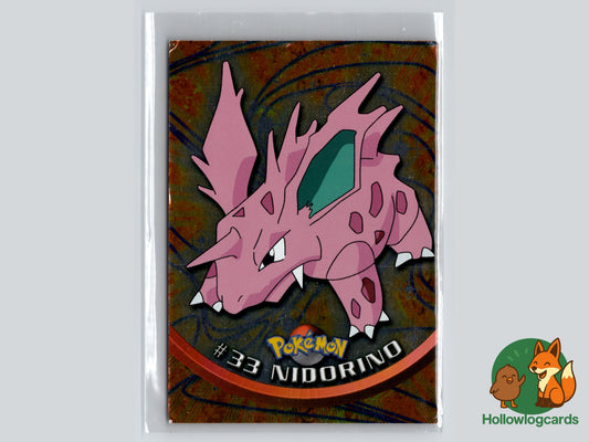 Nidorino - [33] - Holo chrome Topps