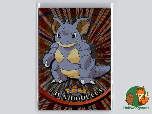 Nidoqueen - CHROME HOLO [31] - Topps