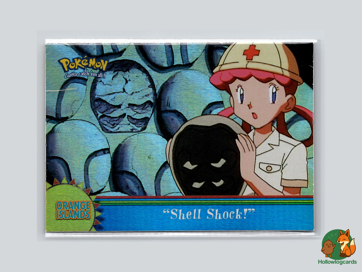 Shell Shock! - Rainbow Foil - (Kabuto and Nurse Joy) - OR6 - Topps ...