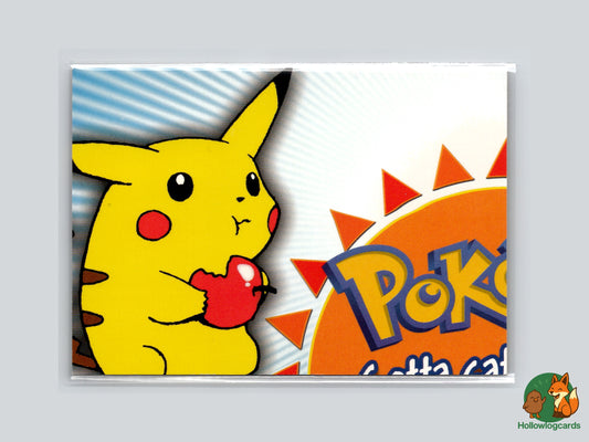 TV Puzzle - #P01 - Topps - Pikachu eating