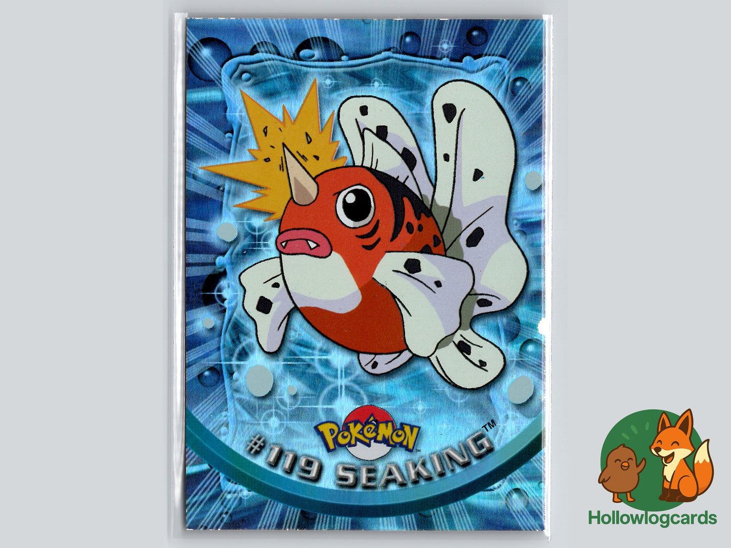 Seaking - #119 - Topps - Rainbow Foil