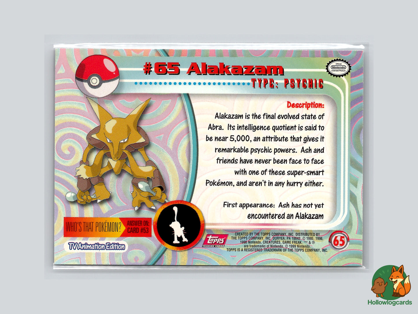 Alakazam - #065 - Topps