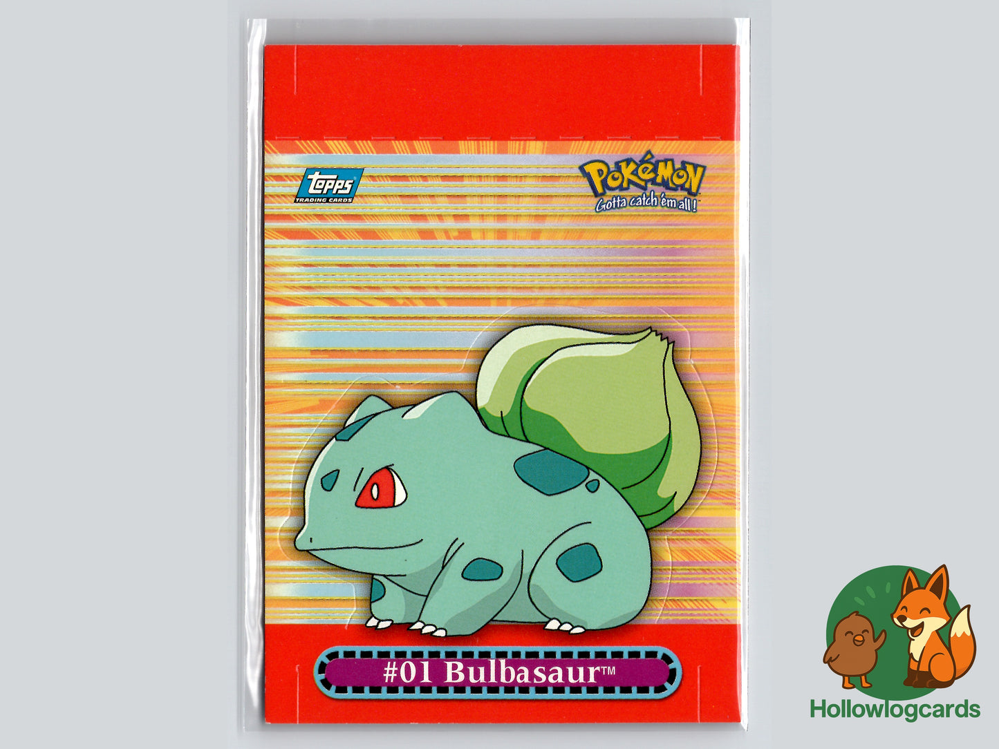 Bulbasaur #8 Pokemon 2000 Topps TV - Pop-up