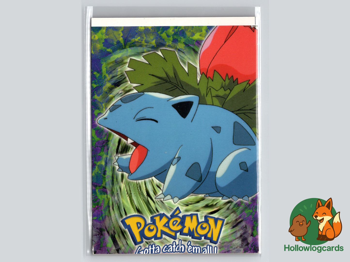 Ivysaur #E2 - Movie - Topps - MISCUT Print Error