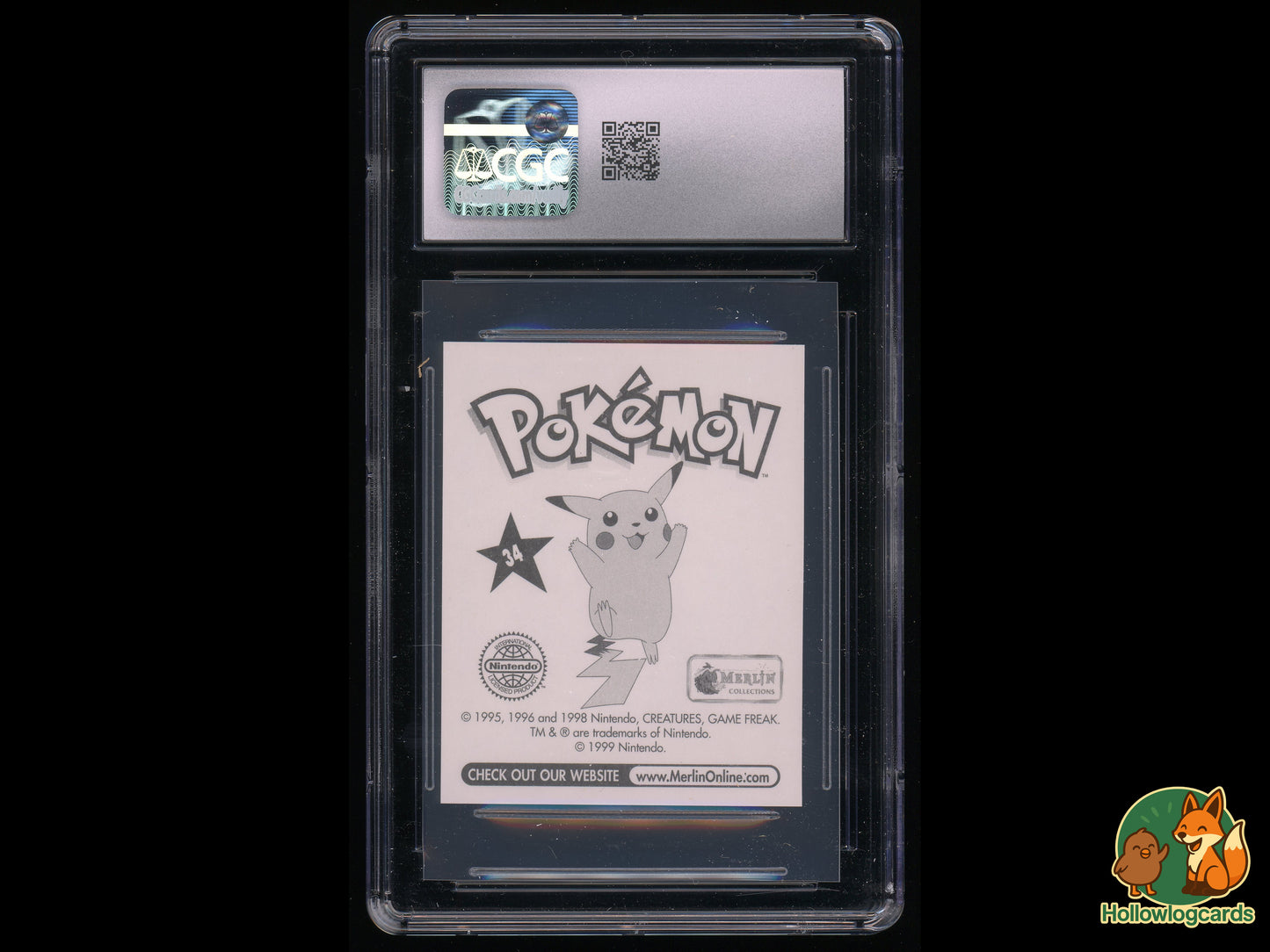 Graded Nidoking - Pokemon Merlin (1998) - CGC  8.5