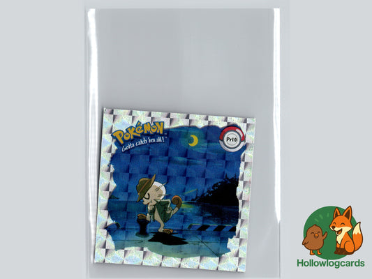 Meowth (Detective) Holo - Pr10 - Artbox Sticker - Nintendo