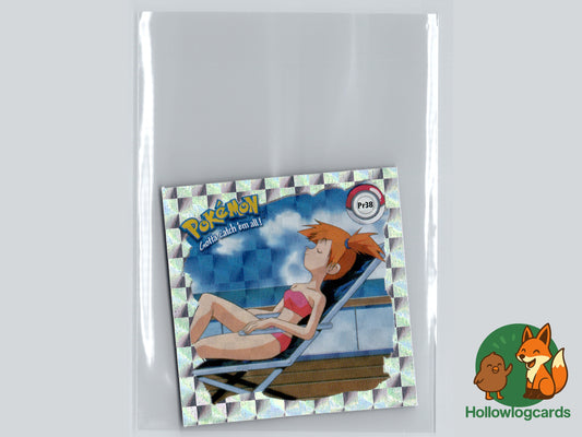 Misty (Sunbathing) Holo - Pr38 - Artbox Sticker - Nintendo