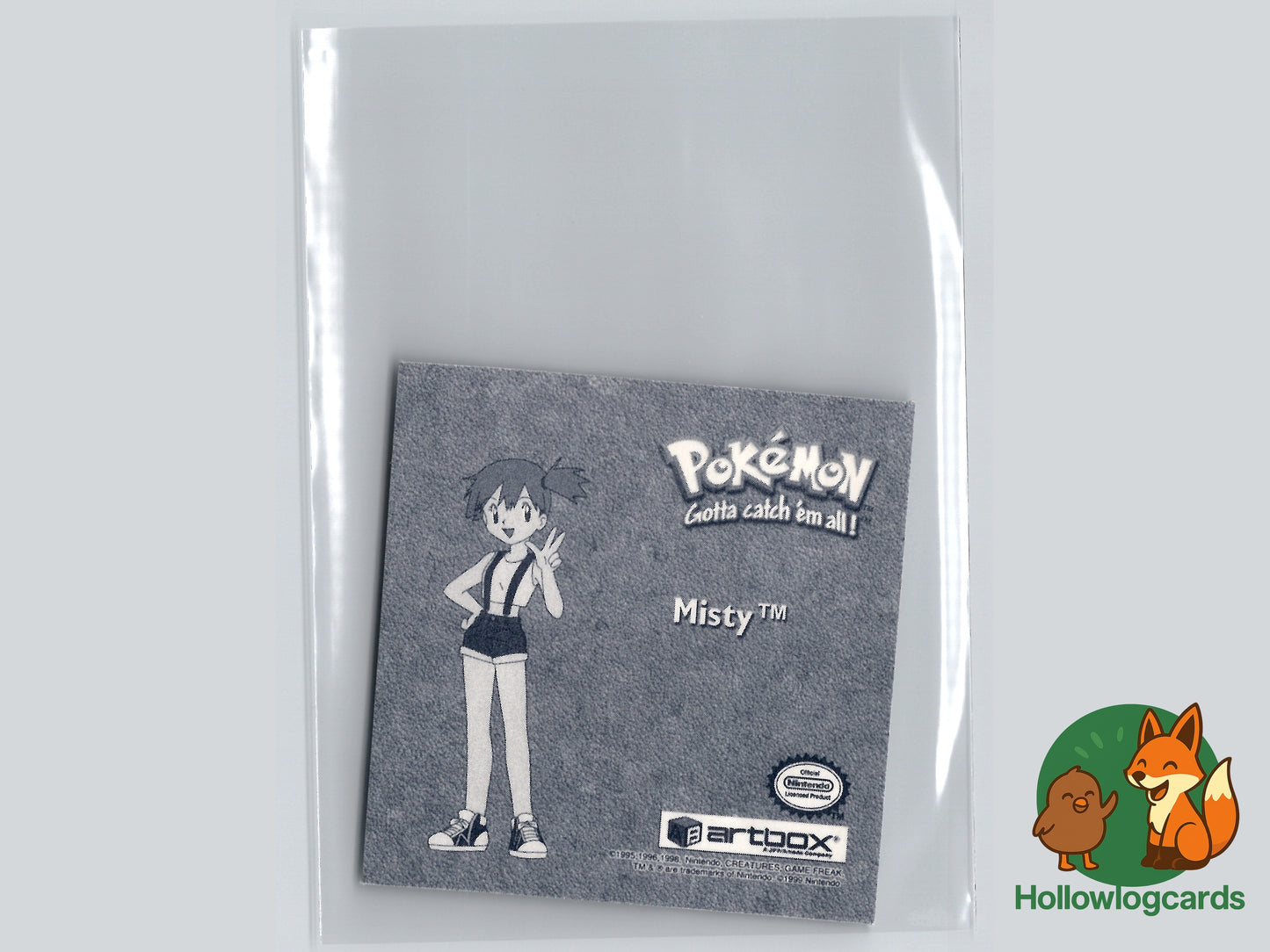 Misty (Sunbathing) Holo - Pr38 - Artbox Sticker - Nintendo