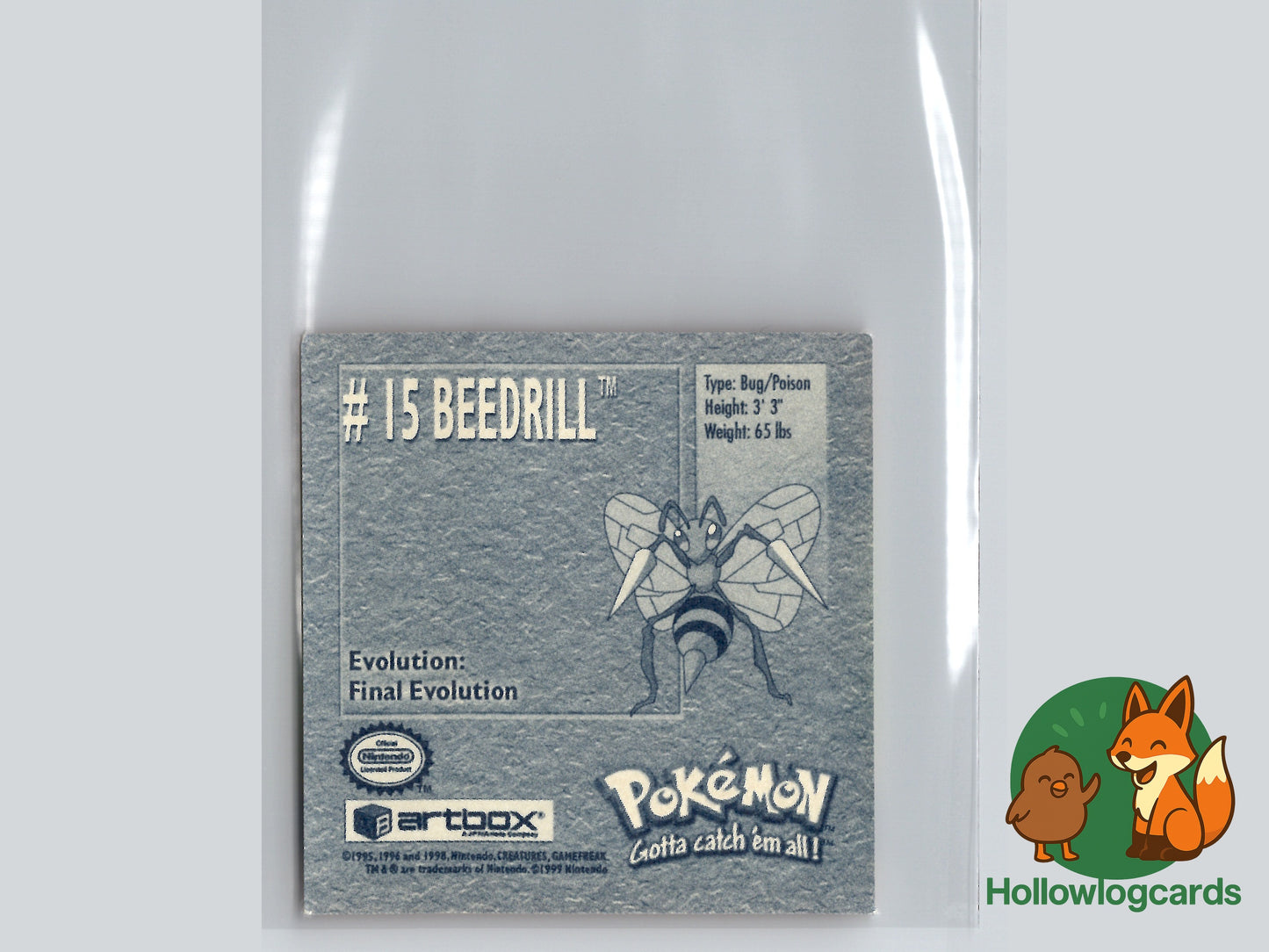 Beedrill - 15 - Artbox Sticker - Nintendo