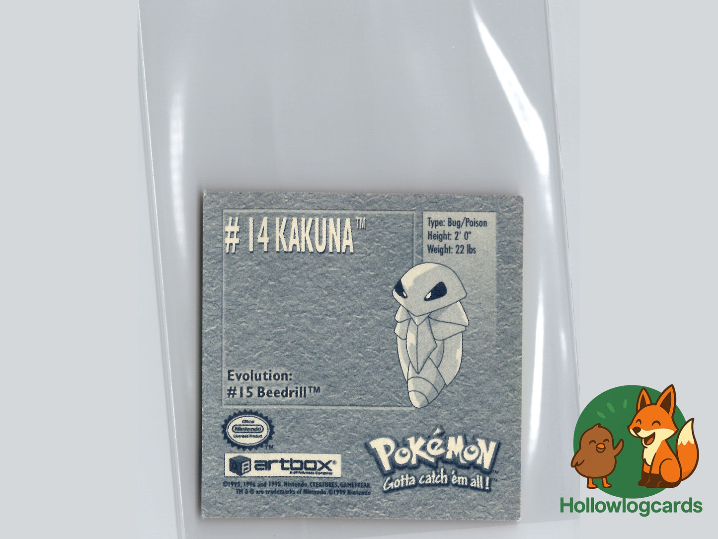 Kakuna - 14 - Artbox Sticker - Nintendo
