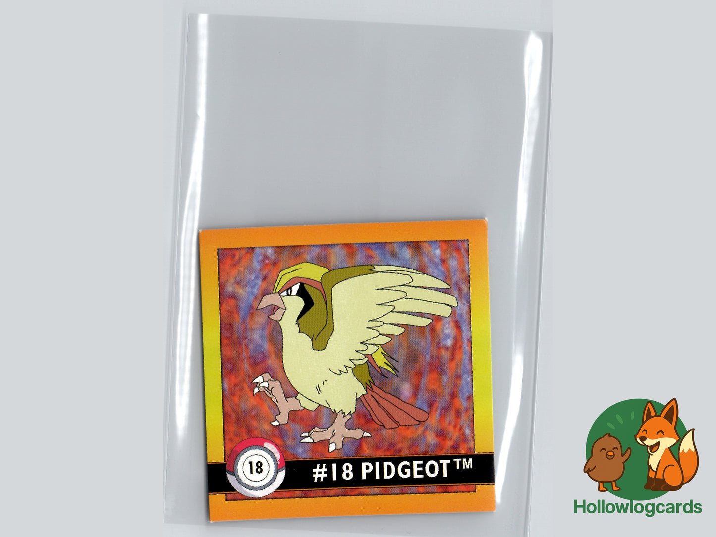 Pidgeot - 18 - Artbox Sticker - Nintendo