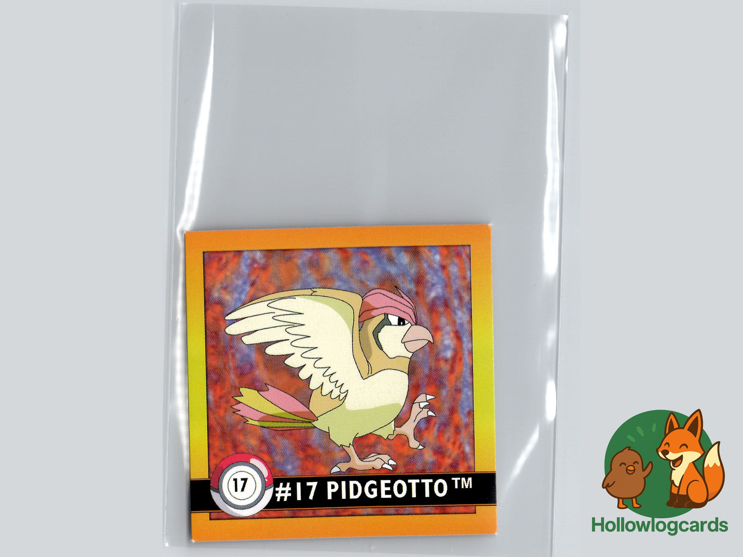Pidgeotto - 17 - Artbox Sticker - Nintendo