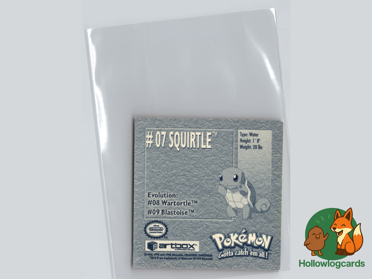 Squirtle - 07 - Artbox Sticker - Nintendo