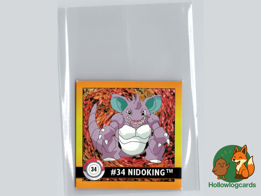 Nidoking - 34 - Artbox Sticker - Nintendo