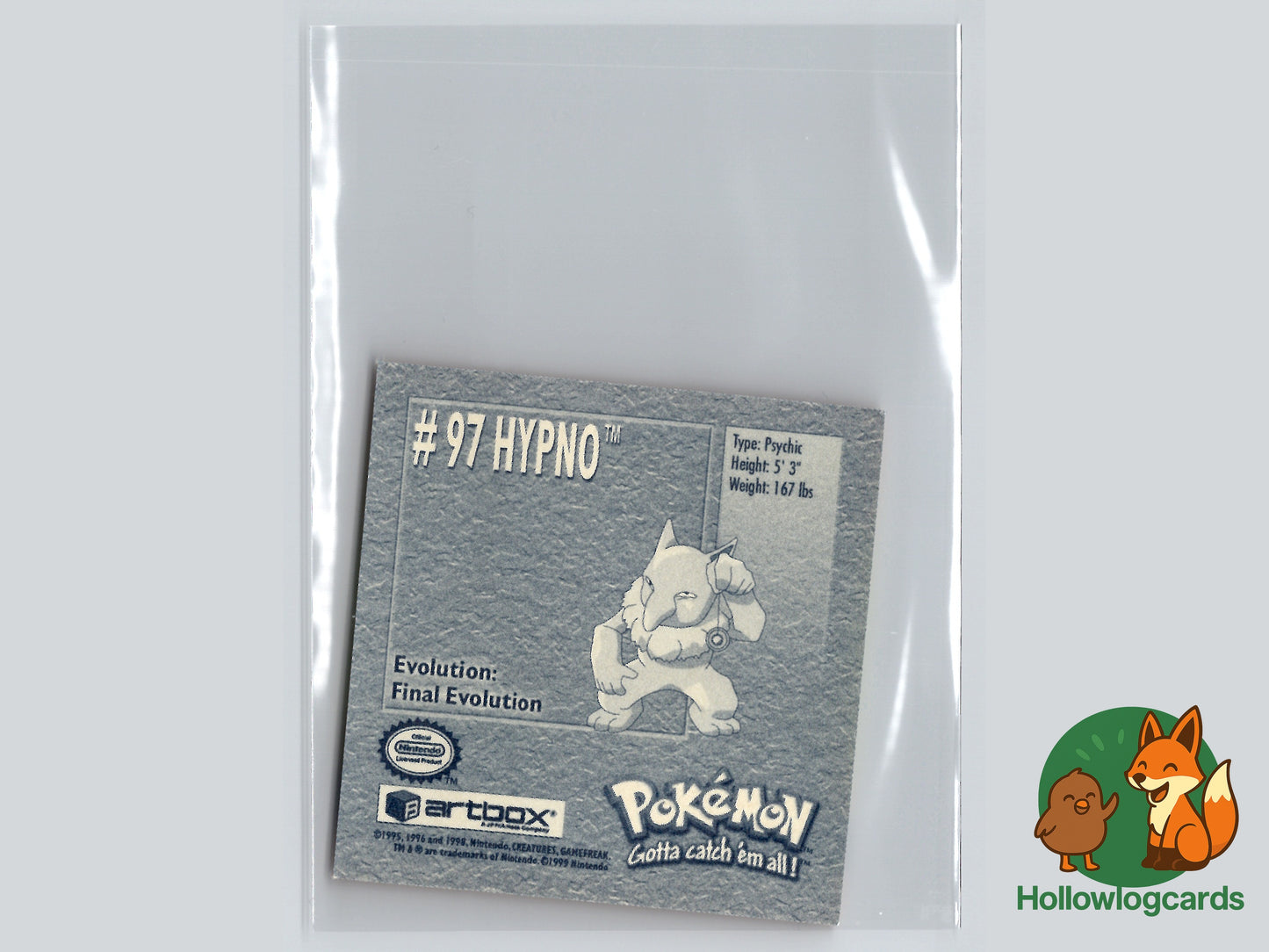 Hypno - 97 - Artbox Sticker - Nintendo