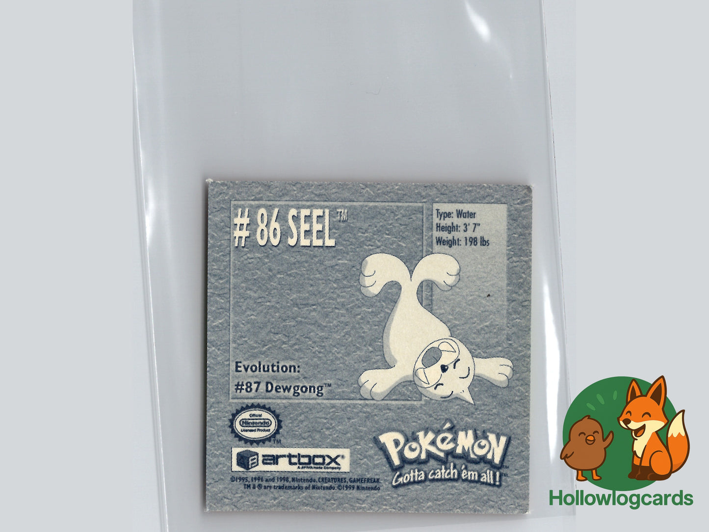 Seel - 86 - Artbox Sticker - Nintendo