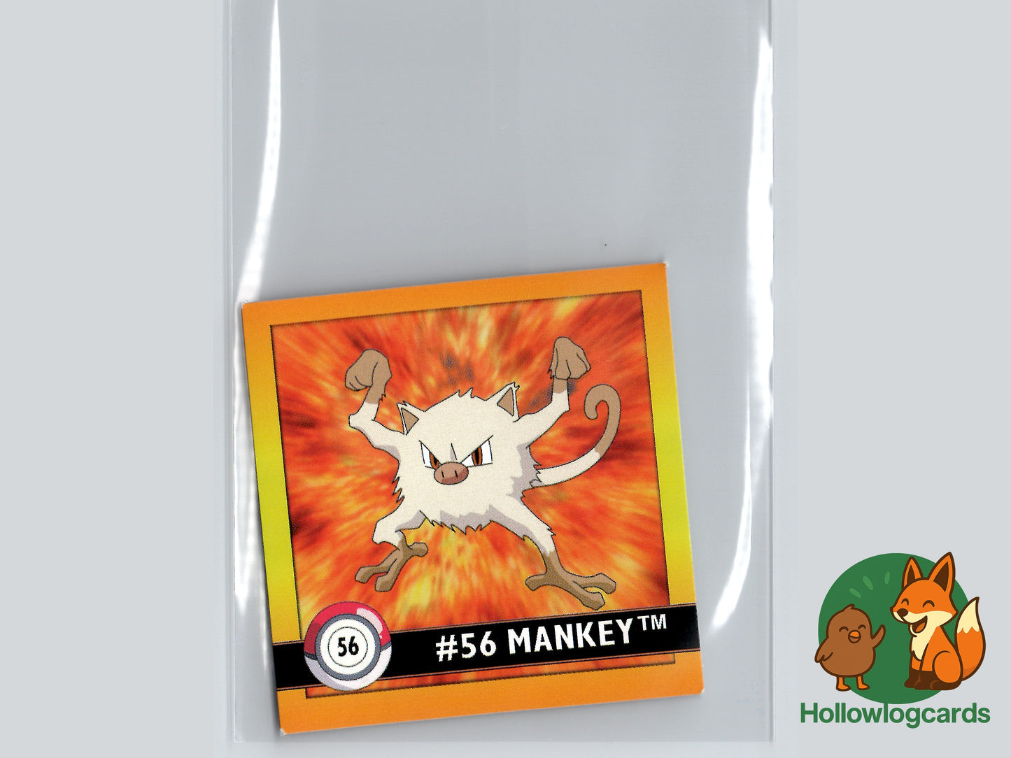 Mankey - 56 - Artbox Sticker - Nintendo