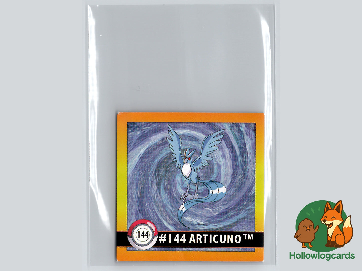 Articuno - 144 - Artbox Sticker - Nintendo