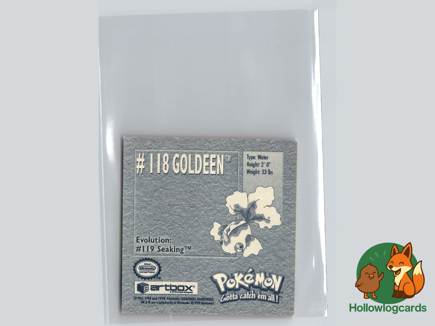 Goldeen - 118 - Artbox Sticker - Nintendo