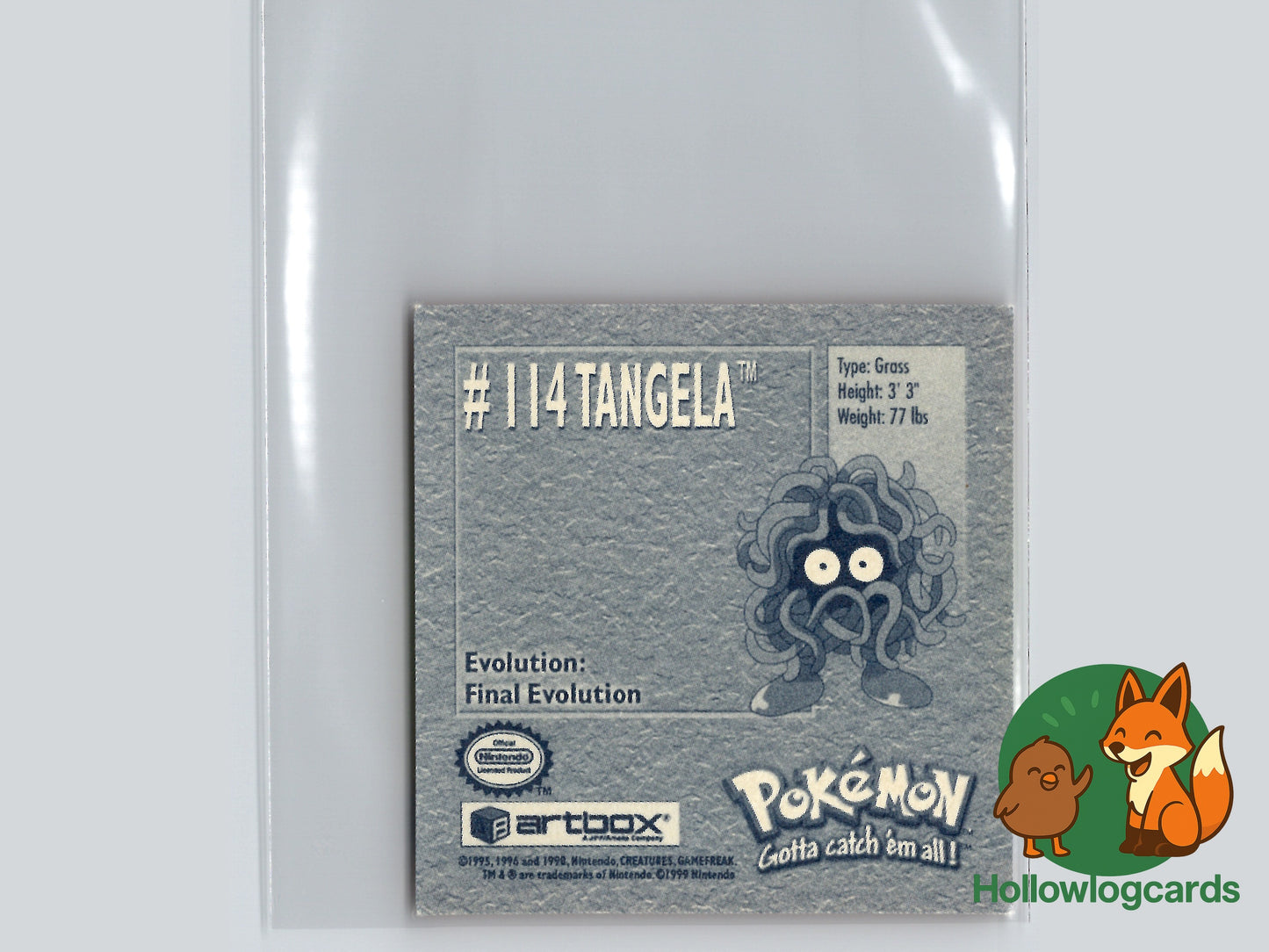 Tangela - 114 - Artbox Sticker - Nintendo