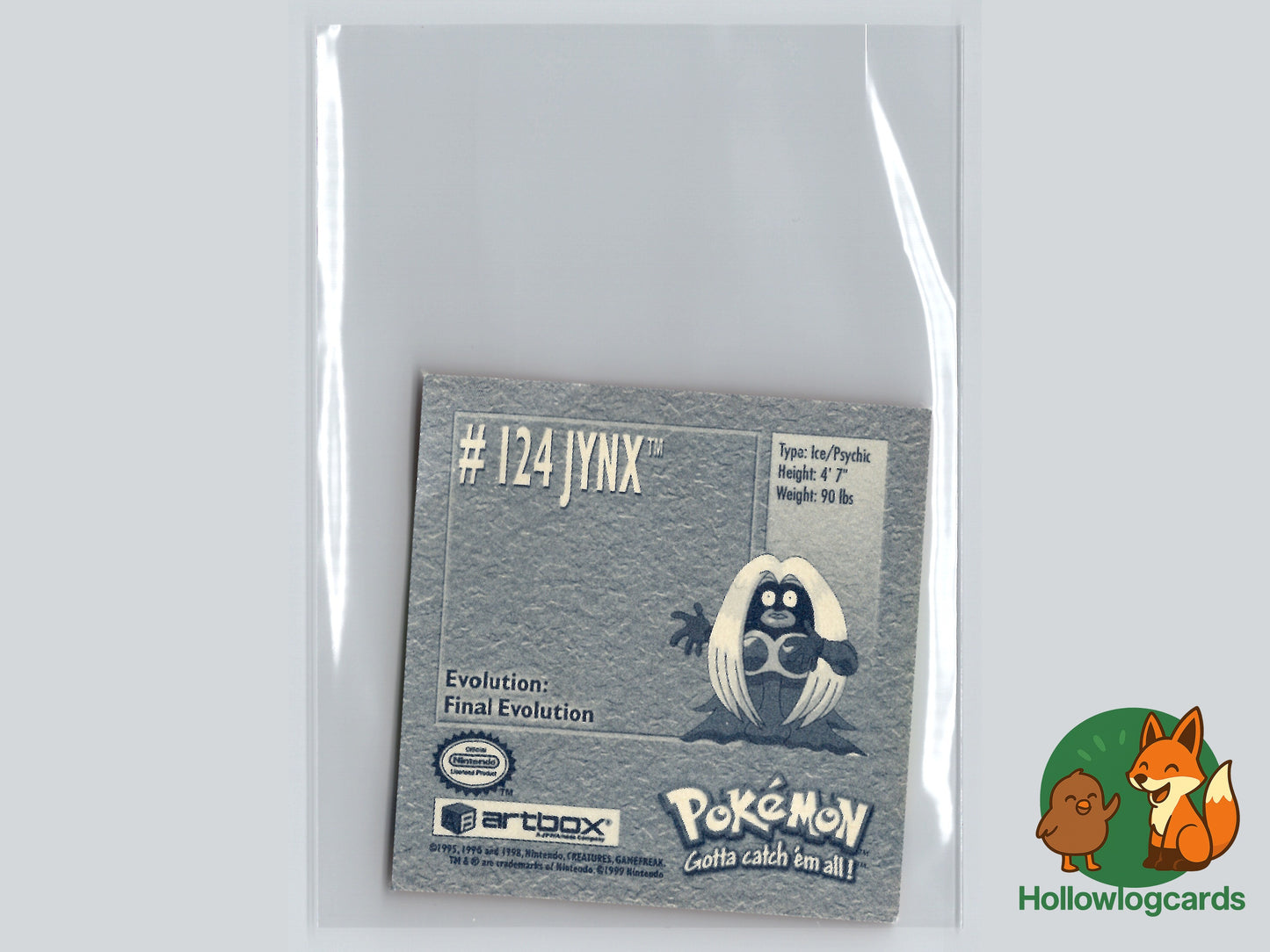 Jynx [Banned}- 124 - Artbox Sticker - Nintendo