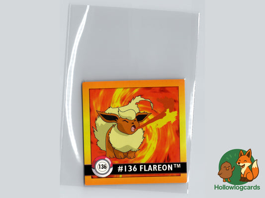 Flareon - 136 - Artbox Sticker - Nintendo