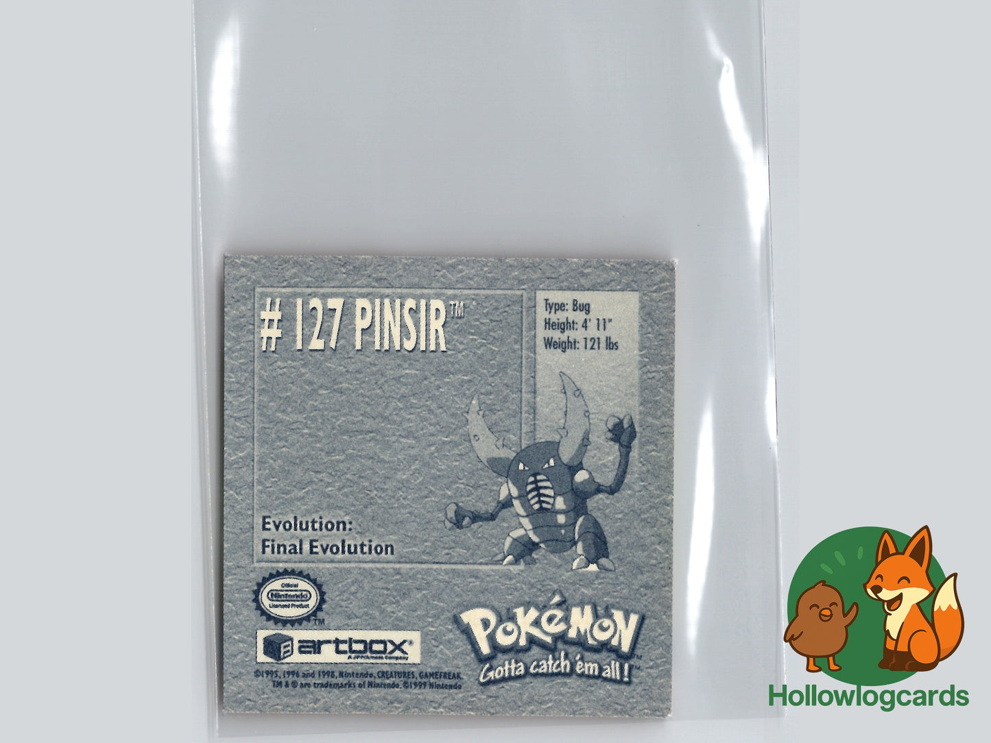Pinsir - 127 - Artbox Sticker - Nintendo